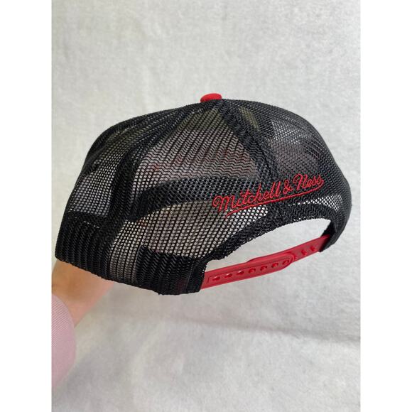 NWT Mitchell & Ness Chicago Bulls Hardwood Classics SOUL Champs Fest Hat - Picture 2 of 4